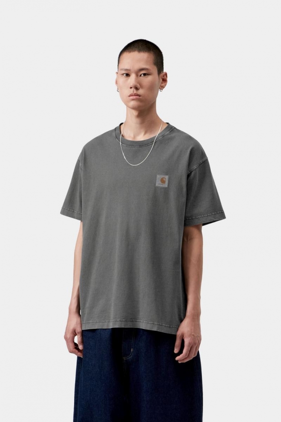 Carhartt S/S Vista T-Shirt - Schwarz, stückgefärbt