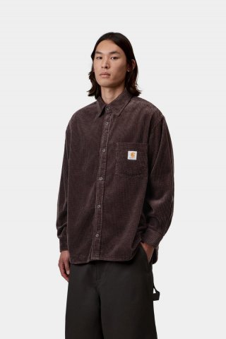 Carhartt L/S Loyde Shirt - Palisander, gespült Carhartt L/S Loyde Shirt - Palisander, gespült