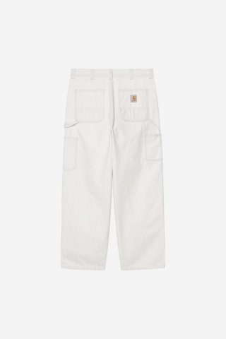 Carhartt Mercer Single Knee Pant - Mercer Stripe, Graphit/Wachs, gebleicht Carhartt Mercer Single Knee Pant - Mercer Stripe, Graphit/Wachs, gebleicht