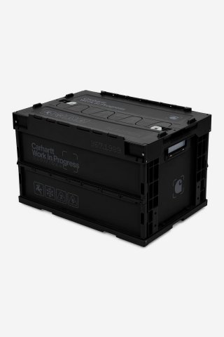 Carhartt Boxed Foldable Container - Schwarz / Grau Carhartt Boxed Foldable Container - Schwarz / Grau