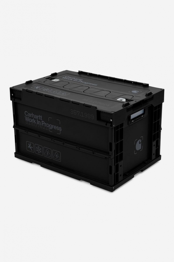 Carhartt Boxed Foldable Container - Schwarz / Grau Carhartt Boxed Foldable Container - Schwarz / Grau