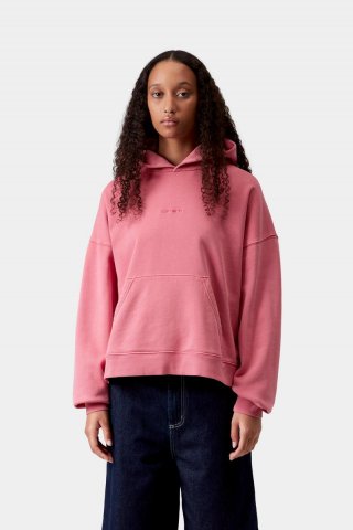 Carhartt Hooded Benton Sweatshirt - Primel, stückgefärbt Carhartt Hooded Benton Sweatshirt - Primel, stückgefärbt