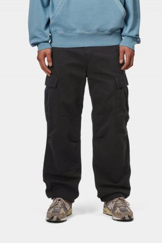Carhartt Regular Cargo Pant - Schwarz, stückgefärbt Carhartt Regular Cargo Pant - Schwarz, stückgefärbt
