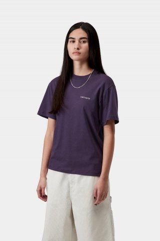 Carhartt S/S Script Embroidery T-Shirt - Lokers / Pfütze Carhartt S/S Script Embroidery T-Shirt - Lokers / Pfütze