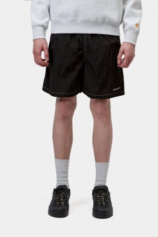Carhartt Canby Swim Trunks - Schwarz / Weiß Carhartt Canby Swim Trunks - Schwarz / Weiß