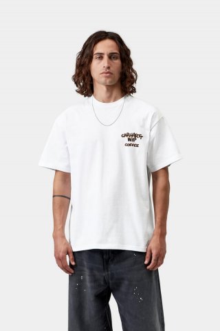 Carhartt S/S Coffee Break T-Shirt - Weiß Carhartt S/S Coffee Break T-Shirt - Weiß