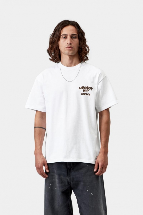 Carhartt S/S Coffee Break T-Shirt - Weiß Carhartt S/S Coffee Break T-Shirt - Weiß