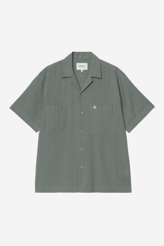 Carhartt S/S Gareth Shirt - Samtgrün Carhartt S/S Gareth Shirt - Samtgrün