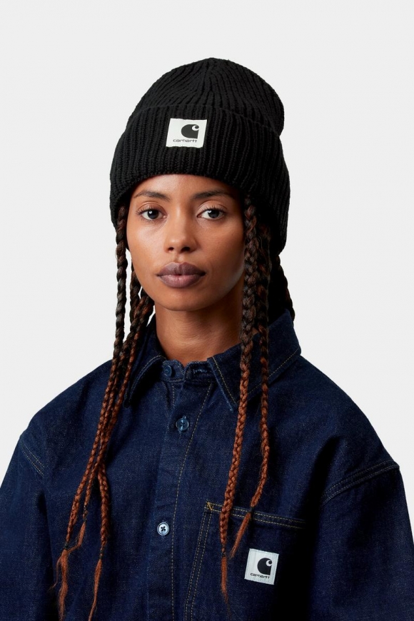 Carhartt Mira Beanie - Schwarz Carhartt Mira Beanie - Schwarz