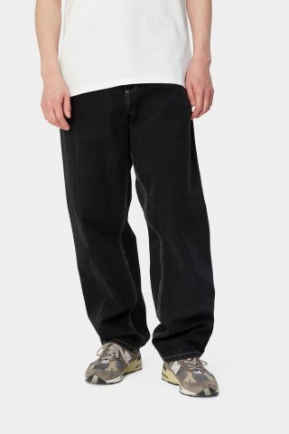 Carhartt Simple Pant - Schwarz, schwere Steinwäsche