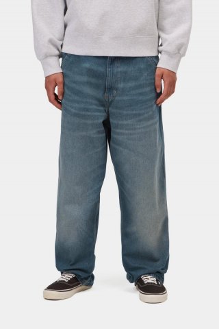 Carhartt Simple Pant - Blau, mittelschwer getragen Carhartt Simple Pant - Blau, mittelschwer getragen