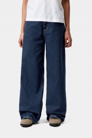 Carhartt Jens Pant - Blau, Stonewashed