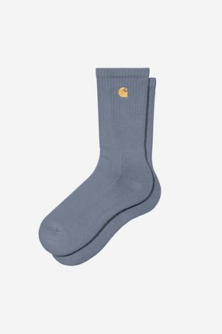 Carhartt Chase Socks - Schattiges Blau / Gold Carhartt Chase Socks - Schattiges Blau / Gold