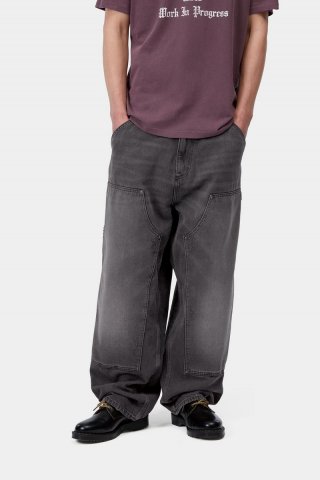 Carhartt OG Double Knee Pant - Schwarz, Grind-Waschung Carhartt OG Double Knee Pant - Schwarz, Grind-Waschung