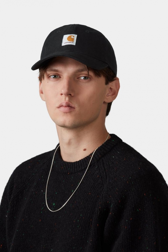 Carhartt Selby Canvas Cap - Schwarz, Stonewashed Carhartt Selby Canvas Cap - Schwarz, Stonewashed