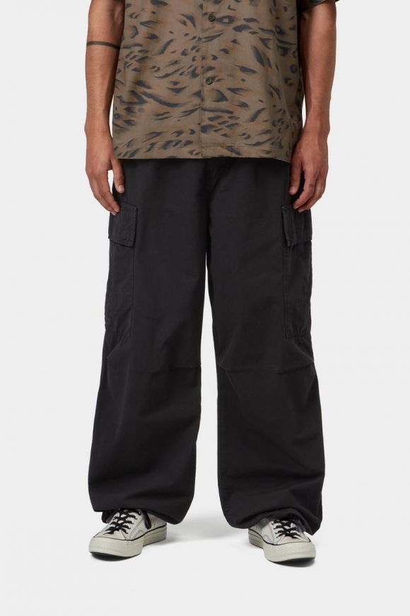 Carhartt Mandler Cargo Pant - Schwarz, stückgefärbt Carhartt Mandler Cargo Pant - Schwarz, stückgefärbt