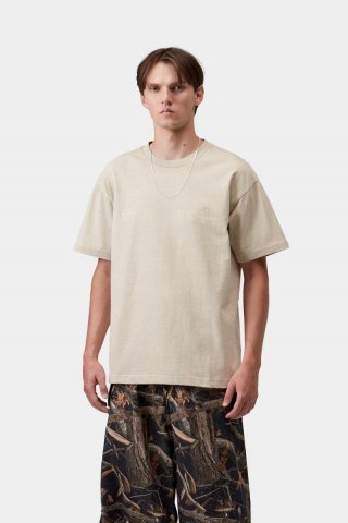 Carhartt S/S Boxed T-Shirt - Fleur De Sel, stückgefärbt Carhartt S/S Boxed T-Shirt - Fleur De Sel, stückgefärbt