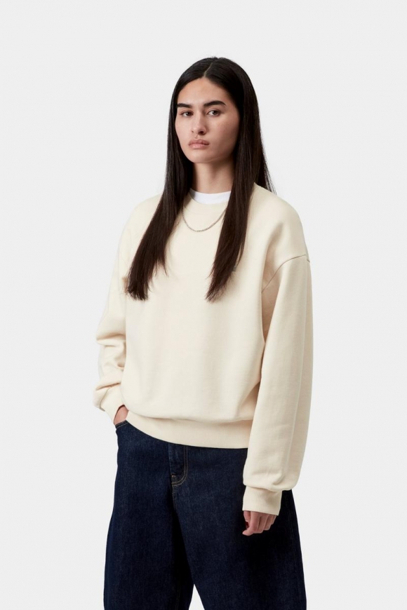 Carhartt Casey Sweatshirt - Natur / Silber Carhartt Casey Sweatshirt - Natur / Silber