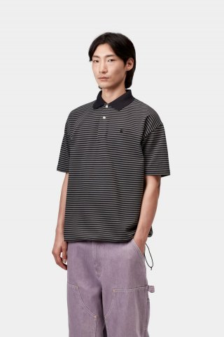 Carhartt S/S Soony Polo - Schwarz/Schwarz Carhartt S/S Soony Polo - Schwarz/Schwarz