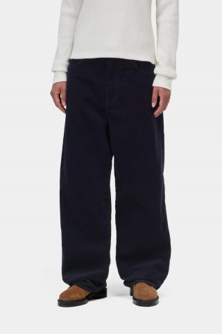 Carhartt Brandon Pant - Dunkles Marineblau, gespült Carhartt Brandon Pant - Dunkles Marineblau, gespült