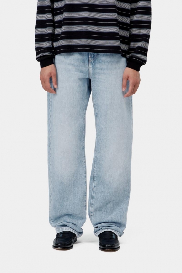 Carhartt Noxon Pant - Blau, stark abgenutzt, gebleicht Carhartt Noxon Pant - Blau, stark abgenutzt, gebleicht