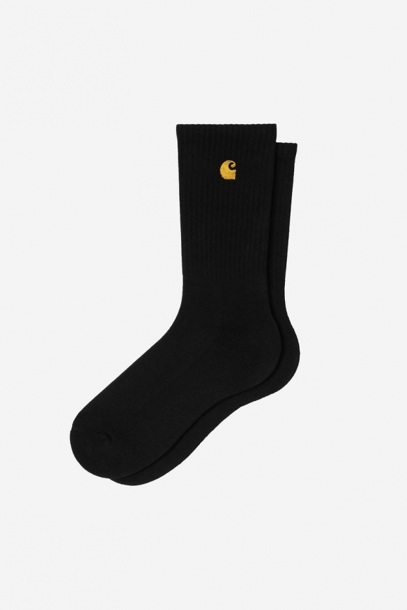Carhartt Chase Socks - Schwarz / Gold Carhartt Chase Socks - Schwarz / Gold