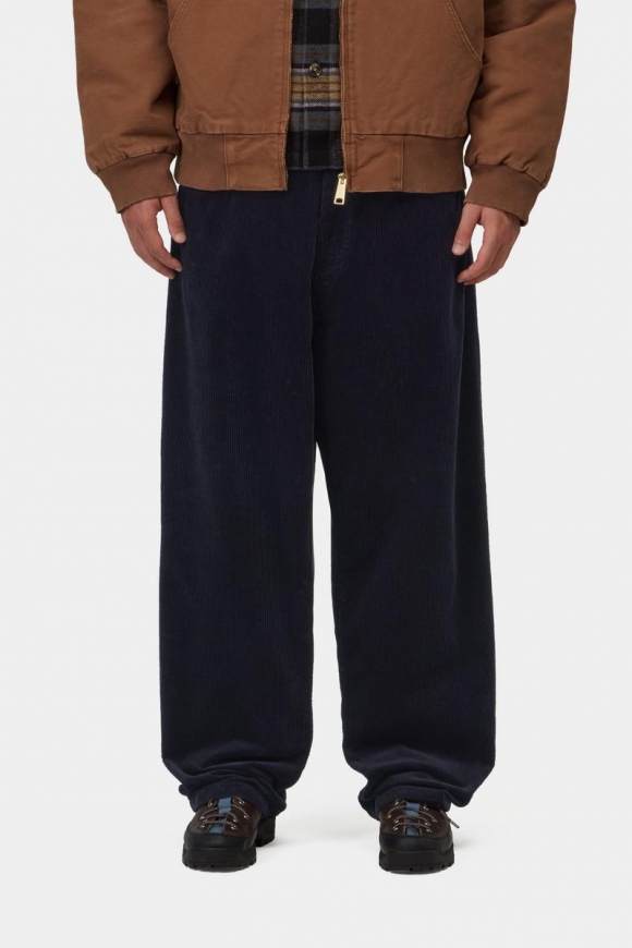 Carhartt Brandon Pant - Dunkles Marineblau, gespült Carhartt Brandon Pant - Dunkles Marineblau, gespült