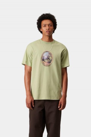 Carhartt S/S Mirror T-Shirt - Helles Oliv Carhartt S/S Mirror T-Shirt - Helles Oliv