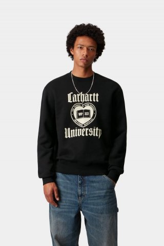 Carhartt Schooling Sweatshirt - Schwarz Carhartt Schooling Sweatshirt - Schwarz