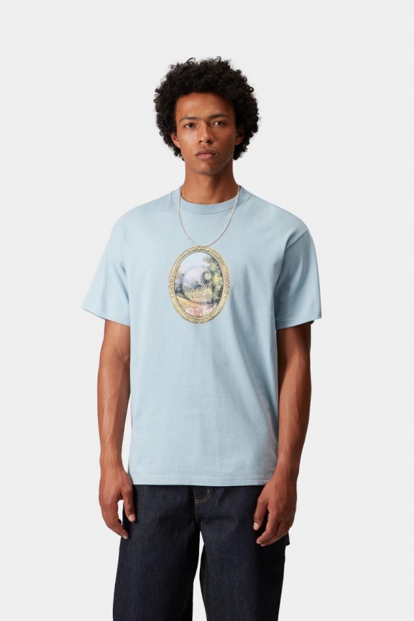 Carhartt S/S Mirror T-Shirt - Blauer Nebel