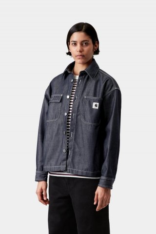 Carhartt Louis Shirt Jac - Blau, starr