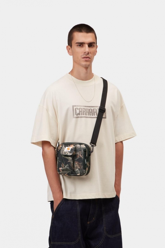 Carhartt Essentials Bag, Small - Camo-Federbaum, Schwarz Carhartt Essentials Bag, Small - Camo-Federbaum, Schwarz