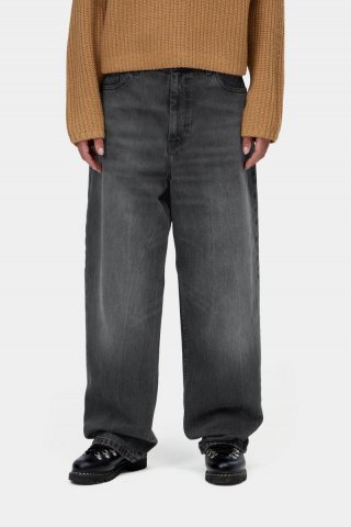 Carhartt Brandon Pant - Schwarz, Marmor-Use-Waschung Carhartt Brandon Pant - Schwarz, Marmor-Use-Waschung