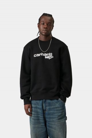 Carhartt Wireless Sweatshirt - Schwarz / Wachs Carhartt Wireless Sweatshirt - Schwarz / Wachs