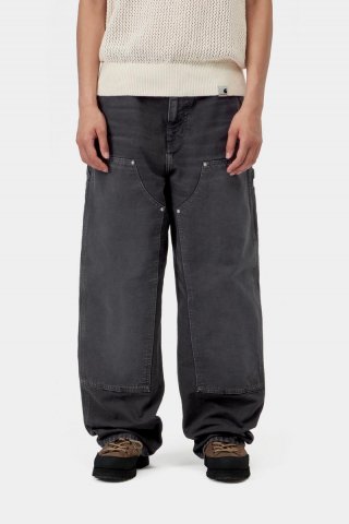 Carhartt Brandon Double Knee Pant - Schwarz, Destroy-Waschung Carhartt Brandon Double Knee Pant - Schwarz, Destroy-Waschung