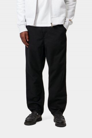 Carhartt Flint Pant - Schwarz, stückgefärbt Carhartt Flint Pant - Schwarz, stückgefärbt