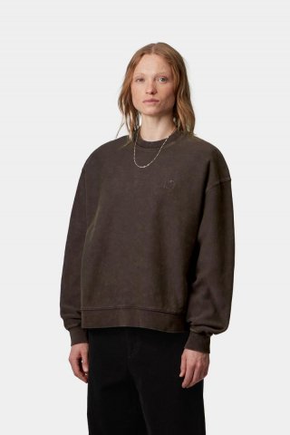 Carhartt Lambert Sweatshirt - Tabak, Mondwaschmittel Carhartt Lambert Sweatshirt - Tabak, Mondwaschmittel