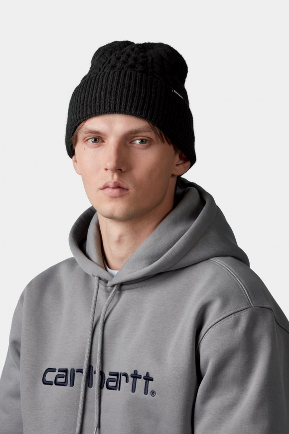 Carhartt Caster Beanie - Schwarz Carhartt Caster Beanie - Schwarz