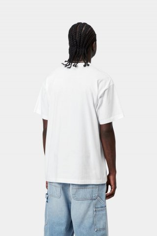 Carhartt S/S Cloud Script T-Shirt - Weiß Carhartt S/S Cloud Script T-Shirt - Weiß
