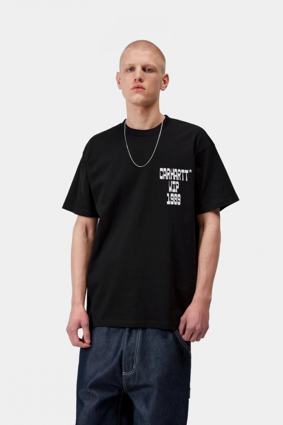 Carhartt S/S Blocks T-Shirt - Schwarz Carhartt S/S Blocks T-Shirt - Schwarz