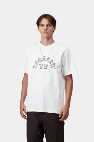 Carhartt S/S Ribbon Script T-Shirt - Weiß Carhartt S/S Ribbon Script T-Shirt - Weiß