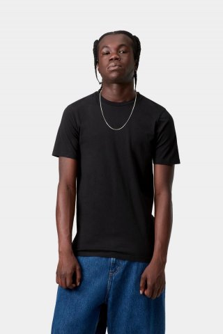 Carhartt Standard Crew Neck T-Shirt - Schwarz + Schwarz Carhartt Standard Crew Neck T-Shirt - Schwarz + Schwarz