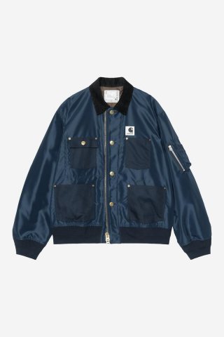 Carhartt sacai x WIP Nylon Twill Duck Blouson - Sacai-Blau