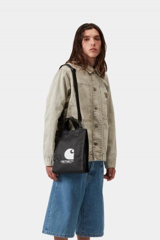 Carhartt WIP Shopping Bag - Schwarz / Weiß Carhartt WIP Shopping Bag - Schwarz / Weiß