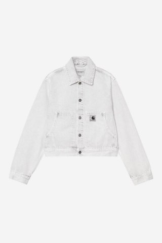 Carhartt Arca Jacket - Schwarz, Kreidewaschung Carhartt Arca Jacket - Schwarz, Kreidewaschung