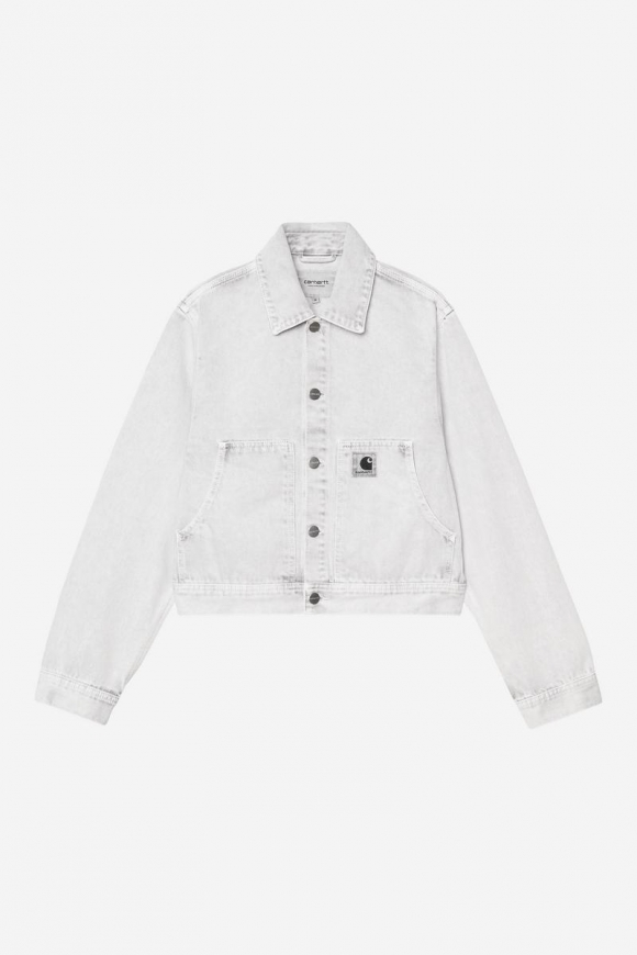 Carhartt Arca Jacket - Schwarz, Kreidewaschung