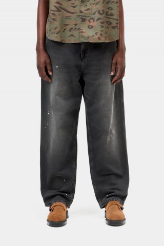 Carhartt OG Single Knee Pant - Schwarz, Destroy Wash, Splatter Carhartt OG Single Knee Pant - Schwarz, Destroy Wash, Splatter