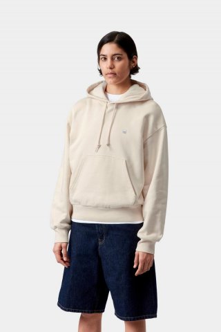 Carhartt Hooded Casey Sweatshirt - Natur / Silber Carhartt Hooded Casey Sweatshirt - Natur / Silber