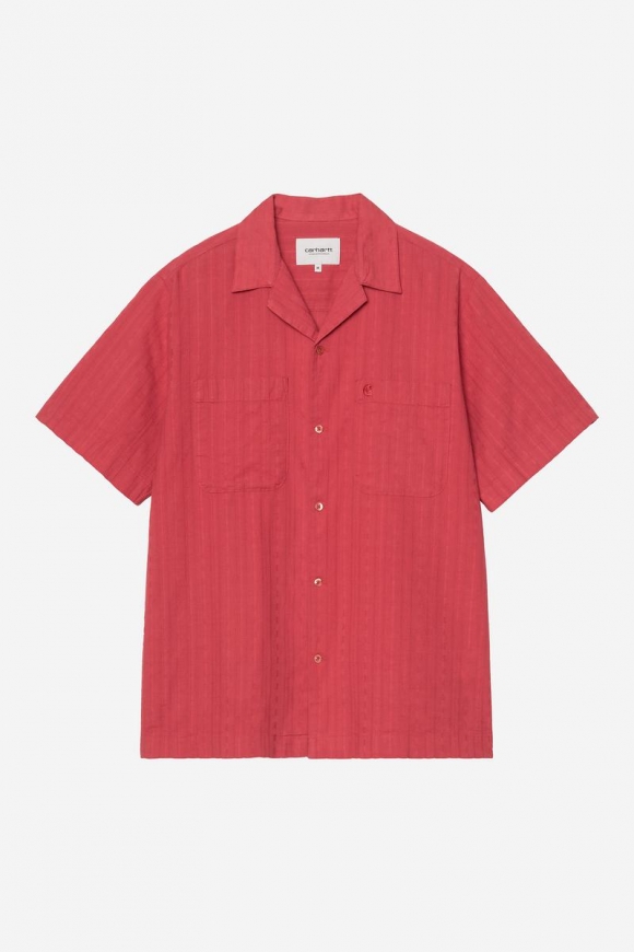 Carhartt S/S Gareth Shirt - Oxidrot Carhartt S/S Gareth Shirt - Oxidrot