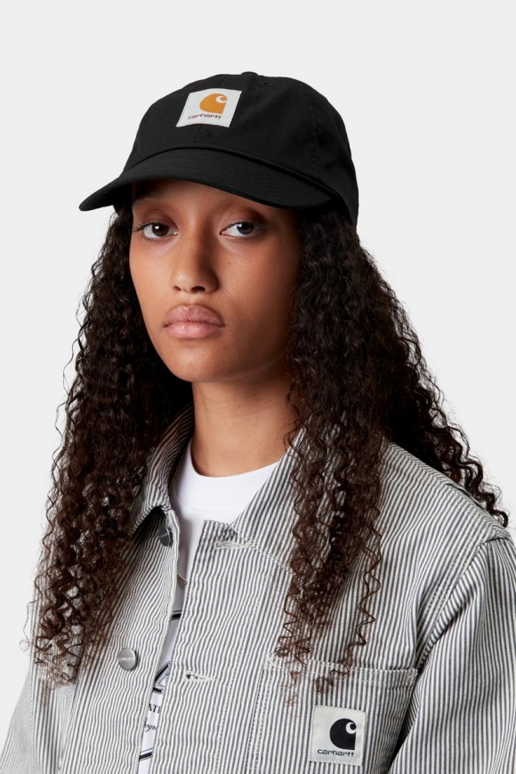 Carhartt Postal Cap - Schwarz Carhartt Postal Cap - Schwarz